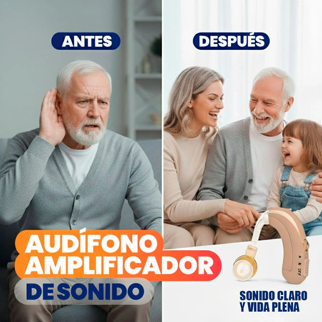 Audinet® Escucha claro y fuerte sin esfuerzo