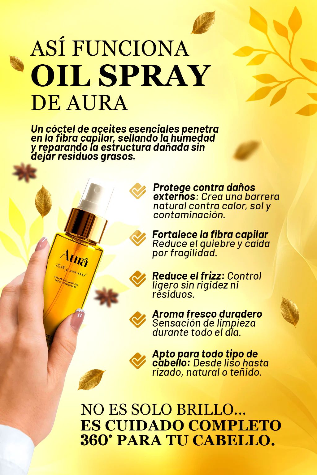 AURA - Recupera tu cabello en segundos