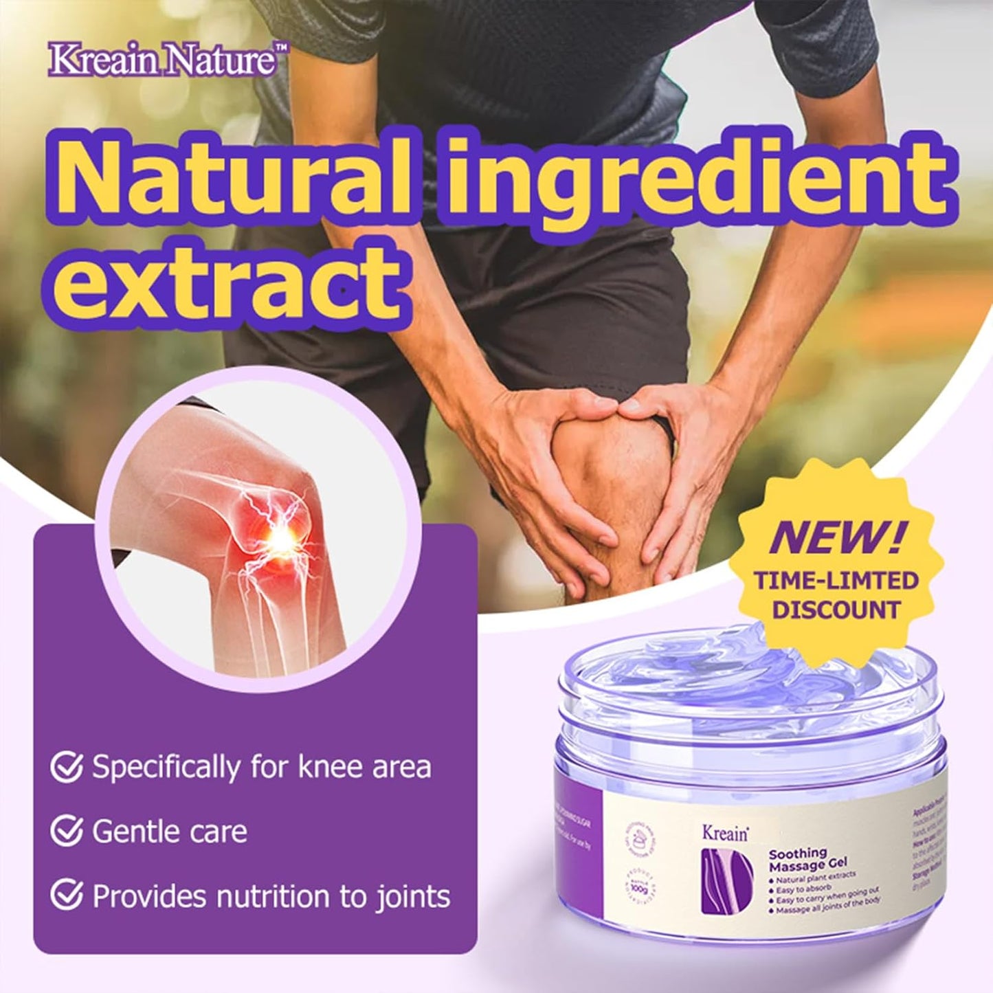 KREAIN-GEL NATURAL ATC